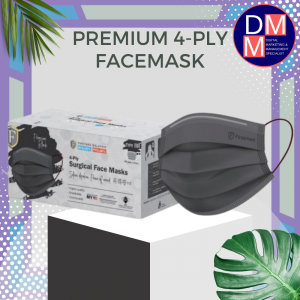 Premium Black - Surgical Facemask