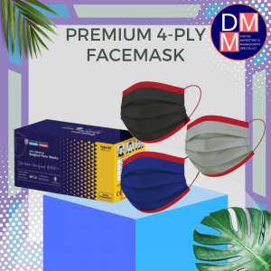 Disposable Surgical Facemask - Premium colour
